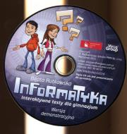 Okładka książki Informatyka CD Interaktywne testy dla gimnazum