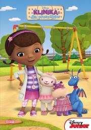 Klinika dla pluszaków. Kolorowanka z zadaniami. Autor: Opracowanie zbiorowe. Dadada.pl Okładka książki Klinika dla pluszaków. Kolorowanka z zadaniami