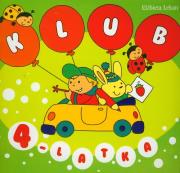 Klub 4-latka. Autor: Lekan Elżbieta. Dadada.pl Okładka książki Klub 4-latka