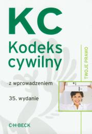 Kodeks cywilny wyd.35 Twoje Prawo. Wydawca: C.H. Beck. Dadada.pl Opakowanie Kodeks cywilny wyd.35 Twoje Prawo