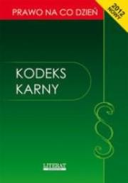 Kodeks karny. Autor: Kopońska Ewelina. Dadada.pl Okładka książki Kodeks karny