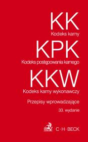 Opakowanie Kodeks karny Kodeks postępowania karnego Kodeks karny wykonawczy