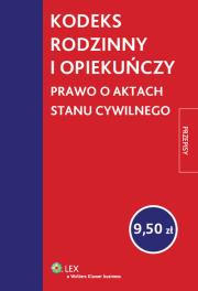 Kodeks rodzinny i opiekuńczy Prawo o aktach stanu cywilnego. Autor:   Praca zbiorowa. Dadada.pl Okładka książki Kodeks rodzinny i opiekuńczy Prawo o aktach stanu cywilnego