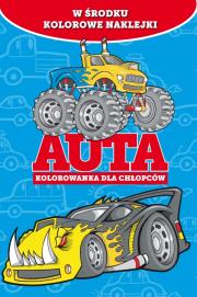 Okładka książki Kolorowanka dla chłopców - Auta