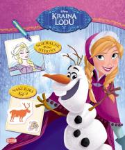 Okładka książki Kolorowanka z naklejkami. Kraina lodu