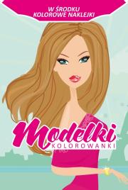 Okładka książki Kolorowanka z naklejkami. Modelki Damidos