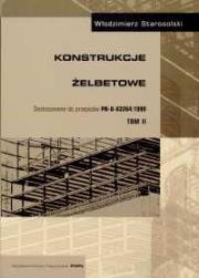 Okładka książki Konstrukcje żelbetowe tom 1-2