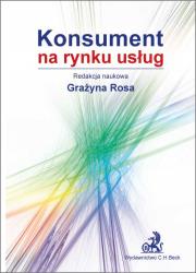 Konsument na rynku usług. Autor: Rosa Grażyna. Dadada.pl Okładka książki Konsument na rynku usług