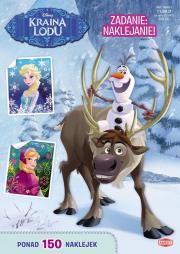 Okładka książki Kraina Lodu. Zadanie naklejanie