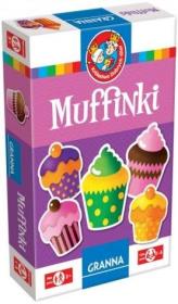 Królestwo dobrych gier - Muffinki GRANNA. Autor: Małgorzata Parczewska. Dadada.pl Okładka książki Królestwo dobrych gier - Muffinki GRANNA