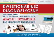 Okładka książki Kwestionariusz diagnostyczny. Materiały do badania