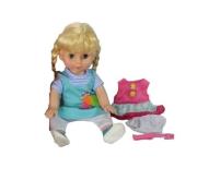 Opakowanie Lalka Julka z ubrankami blond 36 cm
