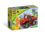 Lego Duplo Dowódca straży pożarnej. Wydawca: Alegoria. Dadada.pl Opakowanie Lego Duplo Dowódca straży pożarnej