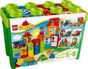Lego Duplo Pudełko pełne zabawy. Autor: Duplo. Dadada.pl Okładka książki Lego Duplo Pudełko pełne zabawy