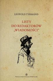 Okładka książki Listy do redaktorów Wiadomości t.3