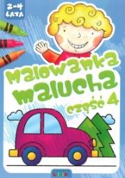 Okładka książki Malowanka malucha część 4
