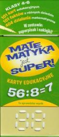 Okładka książki Matematyka jest super! Dzielenie