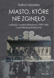 Okładka książki Miasto, które nie zginęło