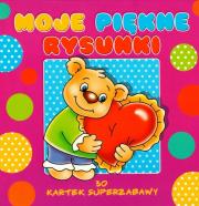 Moje piękne rysunki. 30 kartek superzabawy. Autor:   Praca zbiorowa. Dadada.pl Okładka książki Moje piękne rysunki. 30 kartek superzabawy