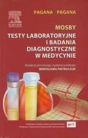 Okładka książki Mosby Testy laboratoryjne i badania diagnostyczne w medycynie