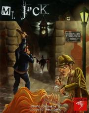 Mr. Jack HOBBITY. Autor: Bruno Cathala, Maublanc Ludovic. Dadada.pl Okładka książki Mr. Jack HOBBITY