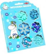 Opakowanie Muminkowe koraliki zestaw 2 - niebieski