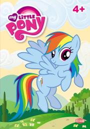 Okładka książki My Little Pony. Kolorowanka z zadaniami
