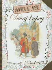 Najpiękniejsze baśnie Dwaj kupcy. Autor: Lew Tołstoj. Dadada.pl Okładka książki Najpiękniejsze baśnie Dwaj kupcy