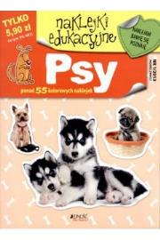 Naklejki Edukacyjne. Psy. Autor:   Praca zbiorowa. Dadada.pl Okładka książki Naklejki Edukacyjne. Psy