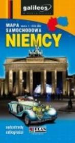 Okładka książki NIEMCY- mapa samochodowa laminowana (2014)
