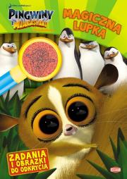 Okładka książki Pingwiny z Madagaskaru. Magiczna lupka
