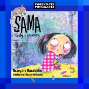 Poczytajki pomagajki. Sama. Listy z piwnicy. Autor: Grzegorz Kasdepke. Dadada.pl Okładka książki Poczytajki pomagajki. Sama. Listy z piwnicy