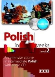 Okładka książki Polnisch in 4 Wochen Stuffe 2 + CD