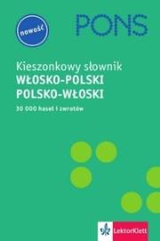 Okładka książki PONS Kieszonkowy słownik polsko-włoski, włosko-polski
