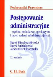 Postępowanie administracyjne. Wydawca: C.H. Beck. Dadada.pl Opakowanie Postępowanie administracyjne