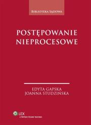 Okładka książki Postępowanie nieprocesowe