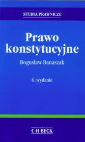 Prawo konstytucyjne. Autor: Banaszak Bogusław. Dadada.pl Okładka książki Prawo konstytucyjne