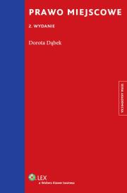 Prawo miejscowe. Autor: Dąbek Dorota. Dadada.pl Okładka książki Prawo miejscowe