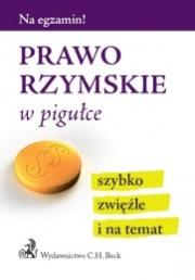 Okładka książki Prawo rzymskie w pigułce