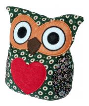 Opakowanie Przytulanka do mikrofalówki Sowa z serduszkiem