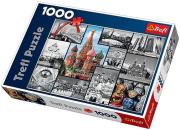 Okładka książki Puzzle 1000 Moskwa - kolaż TREFL