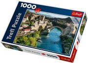 Okładka książki Puzzle 1000 Mostar, Bośnia i Hercegowina TREFL