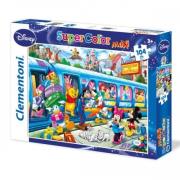 Okładka książki PUZZLE 104 MAXI DISNEY POCIAG-CLEME BPZ