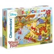 Opakowanie Puzzle 104EL. MAXI Kubuś Puchatek