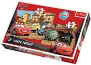 Okładka książki Puzzle 2w1 Auta 2