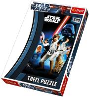 Okładka książki Puzzle 500 Star Wars TREFL