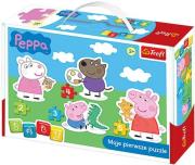 Okładka książki Puzzle Baby Classic - Świnka Peppa TREFL