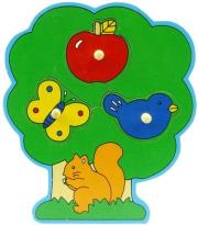 Okładka książki PUZZLE DREWNIANE DRZEWO BPZ-DANTE