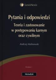 Pytania i odpowiedzi. Autor: Malinowski Andrzej. Dadada.pl Okładka książki Pytania i odpowiedzi