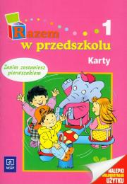 Razem w przedszkolu 6-latka KP 1 WSIP. Autor: Piotrowska Danuta. Dadada.pl Okładka książki Razem w przedszkolu 6-latka KP 1 WSIP